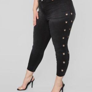 Her Holeyness Jeans - Black